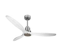 Ventilateur de plafond Wifi Moteur à courant continu Télécommande SalD166C0464493 Argent