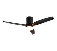 WIND CALM NATURAL WOOD - Ventilateur De Plafond 40W Silencieux 100% Bois Plusieurs Tailles Contrôleur Mural + Télécommande