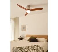 WIND CALM NATURAL WOOD - Ventilateur De Plafond 40W Silencieux 100% Bois Plusieurs Tailles Télécommande