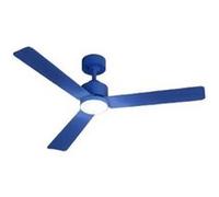 Ventilateur de plafond WIND MODERN silencieux 40W avec lumière LED - Bleu Bleu G