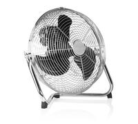 AudioSonic Tristar Ventilateur de plancher VE-5933 55W 30 cm Argent - Oscillant angle réglable 100°