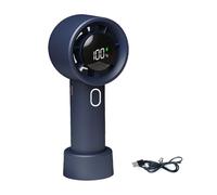 Ventilateur de poche léger et réglable avec cordon intégré - Vitesse variable pour le camping - Ventilateurs à main pour femme - Pliable