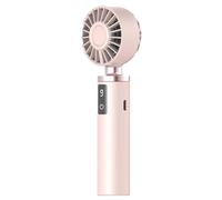 Ventilateur de Poche Portable - 9 Vitesses Avec Affichage Numérique Léger - Ventilateur Personnel Nomade | Pour Voyage, Pique-Nique, Plage, Randonnée, Vacances, Déplacements, Activités Extérieures et
