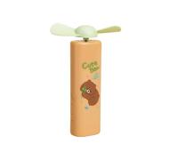 Ventilateur de poche portable : appareil de refroidissement personnel à 3 vitesses, refroidisseur d'air portable compact, machine à fabriquer pour les voyages | Le puissant moteur silencieux offre