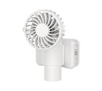 Ventilateur De Poche Rafraîchissant | Ventilateur Portable À Pince Rechargeable pour Parapluie | Rafraîchisseur USB Rechargeable Pour Voyage Sport Et Transports - Solution Anti-Chaleur Extérieure