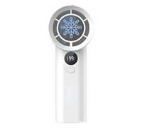 Ventilateur De Poche Rechargeable,Rechargeable Par USB Avec Ventilation Rafraîchissante - Affichage Numérique Indispensable pour Temps Chaud pour Adolescents, Jeunes, Garçons, Filles, Hommes