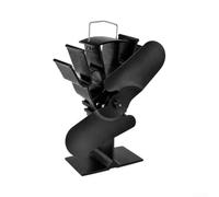 Ventilateur de Poêle 2 Lames Silencieux Électricité Ventilateur | électricité, 2 lames efficaces, silence absolu, économie d'énergie, pour idéal hiver