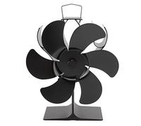Ventilateur de poêle 6 lames sans électricité 105 mm | Cheminée, Poêle à Bois, sans électricité, Six Lames, Dimensions 105 X 75 X 184 Mm, Usage Intérieur, Habitat