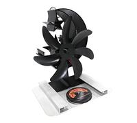 Ventilateur de poêle à bois alimenté par la chaleur, éco-thermoélectrique pour poêle à granulés, poêle à bois, ventilateur silencieux non électrique