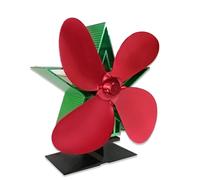 Ventilateur De Poêle À Bois Silencieux À 4 Pales Petit Pour Un Idéal Pour Votre Maison Ventilateur De Cheminée À Détection Automatique Alimenté Par La