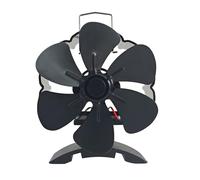 Ventilateur de poêle à bois - Ventilateur de chaleur à bois non électrique, chauffage écologique, réglage de sécurité | Circulateur d'air chaud à économie d'énergie pour chauffage de cabine