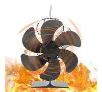 Ventilateur de poêle à bois | Ventilateur de poêle à granulés pour la maison - Thermoélectrique pour poêles à bois, brûleurs, accessoires pour cheminées