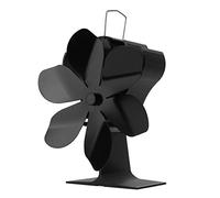 Ventilateur de poêle à chaleur à 6 pales, moteur Non électrique, ventilateur de cheminée, ventilateur de Circulation d'air résistant aux hautes températures