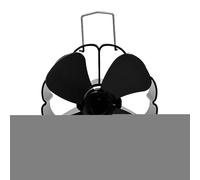 Ventilateur de poêle à moteur de chaleur - ventilateur de circulation de cheminée silencieux, flux d'air chaud amélioré | Solution écologique pour les brûleurs à bois, les poêles à granulés et le chau