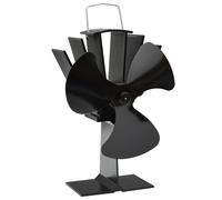 Ventilateur de Poêle Alimenté par Chaleur 3 Pales Cheminée Maison vidaXL