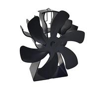 Ventilateur de poêle alimenté par la chaleur, 6 lames, silencieux, efficace pour brûleur à bois, ventilateur à bois, souffleur non électrique pour la maison
