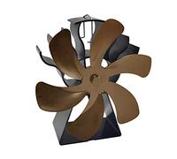 Ventilateur de poêle alimenté par la chaleur, 6 lames, silencieux, efficace pour brûleur à bois, ventilateur à bois, souffleur non électrique pour la maison