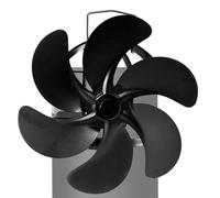 Ventilateur de poêle alimenté par la chaleur - Circulateur de cheminée thermique - Ventilateur silencieux et économe en énergie pour poêles à granulés et à bois - Chauffage écologique pour la maison