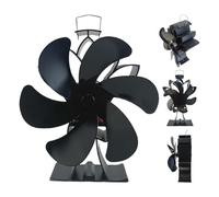 Ventilateur de Poêle Alimenté par la Chaleur,Ventilateur de Poêle à Bois Alimenté par la Chaleur, de chaleur silencieux, de poêle pour faire circuler l'air chaud, ventilateur d