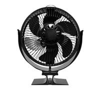 Ventilateur de poêle non électrique, ventilateur rotatif non électrique, ventilateur de poêle avec couvercle de protection pour poêles à bois, poêles à bois, poêles à granulés