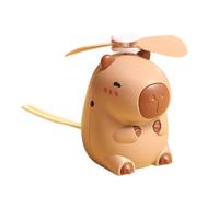 Ventilateur De Portée Rechargeable - Caisson Capybara Refroidisseur Portable, Silencieux Mini Breeze Electric USB Pour Voyage Ménage | Compact Circulateur Air Léger Accessoire D'été