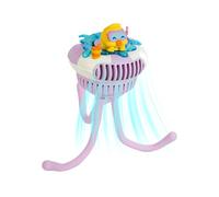 Ventilateur de poussette, petit ventilateur avec 3 réglages de vitesse, équipement de voyage silencieux pour bébé, portable pour le camping en plein air, le sommeil dans la chambre, le berceau et le