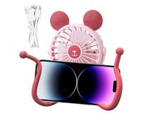 Ventilateur de poussette rechargeable, ventilateur de berceau rechargeable - Octopus Design Trépied flexible à clipser pour ventilateur | Ventilateur personnel électrique portatif d'agrafe de trépied