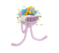 Ventilateur de poussette - Ventilateur de poussette avec 3 réglages de vitesse | Refroidisseur d'air alimenté par batterie | Ventilateurs de voyage de bébé à la main pour le berceau