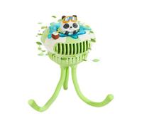 Ventilateur De Poussette - Ventilateur Pour Enfants, Petit Ventilateur Avec Réglages à 3 Vitesses | Équipement De Voyage Pour Enfants Calmes Pour Camping En Plein Air Kinderbettatitz