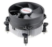Akasa Refroidisseur de processeur CPU 92 mm – Noir et argent