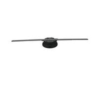 Ventilateur de Projecteur d'hologramme LED, Machine de publicité d'hologramme 3D de Résolution 100-240V 512x234P pour la Fête pour Le Magasin (Prise UE)