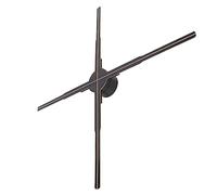 Ventilateur de projecteur hologramme 3D image claire 24.2 WiFi holographique affichage 100-240V télécommande support téléphone APP pour centre commercial (prise UE)