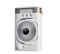 Ventilateur de pulvérisation à trois trous, refroidisseur de bureau Portable, réservoir d'eau de 500ml, 3 vitesses, multi-angle, pour la maison, le bureau et le véhicule