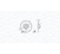 Ventilateur de radiateur 069422864010 MAGNETI MARELLI pour OPEL ASTRA H Break