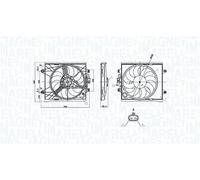 MAGNETI MARELLI 069422893010 Ventilateur de radiateur