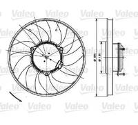 Valeo Ventilateur de refroidissement moteur 696083