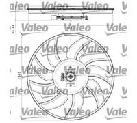 Valeo Ventilateur de refroidissement moteur 696350