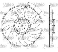 Ventilateur de radiateur 698610 VALEO pour AUDI SEAT