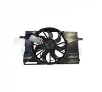 Ventilateur de radiateur 838-0007 TYC pour VOLVO S40 II V50 C70 II Décapotable