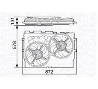 MAGNETI MARELLI 069422583010 Motoventilateur