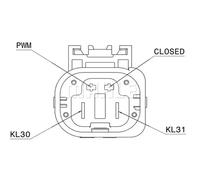 Ventilateur de radiateur CFF 405 000P MAHLE pour BMW MINI