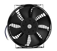 Ventilateur de Radiateur de Refroidissement électrique Mince 12 V 10in Ventilateur Universel Refroidissement Moteur Radiateur électrique Climatisation DC 12V 80W 2400RPM pour Voiture Camion