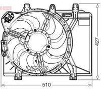 DENSO DER09312 Motoventilateur