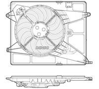 Denso Ventilateur de refroidissement moteur DER15005