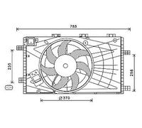 PRASCO OL7621 Motoventilateur
