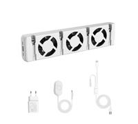 Ventilateur de Radiateur Silencieux, Ventilateur de Chauffage pour Radiateurs, Jusqu'à 22% d'économies d'énergie, Ventilateur de Radiateur Durable pour Chauffage