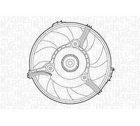 Ventilateur de radiateur Ventilateur simple 069422263010 MAGNETI MARELLI pour VW