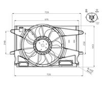 NRF 47951 Motoventilateur