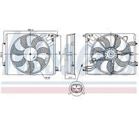 Nissens Motoventilateur 850050 440 mm