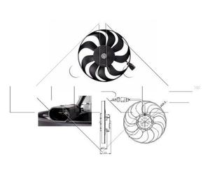 VENTILATEUR DE RADIATEUR VW TOURAN 1.6-2.0/AUDI A3 03-
